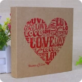 Бесплатная доставка DIY Толстая кожаная бумага с мульти -дисковой свадебной коробкой компакт -диск с герметичным DVD -пакетом для бумажного пакета коробка диска