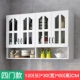 120 High 80 Deep 30 White Four -Bydour Glass Door