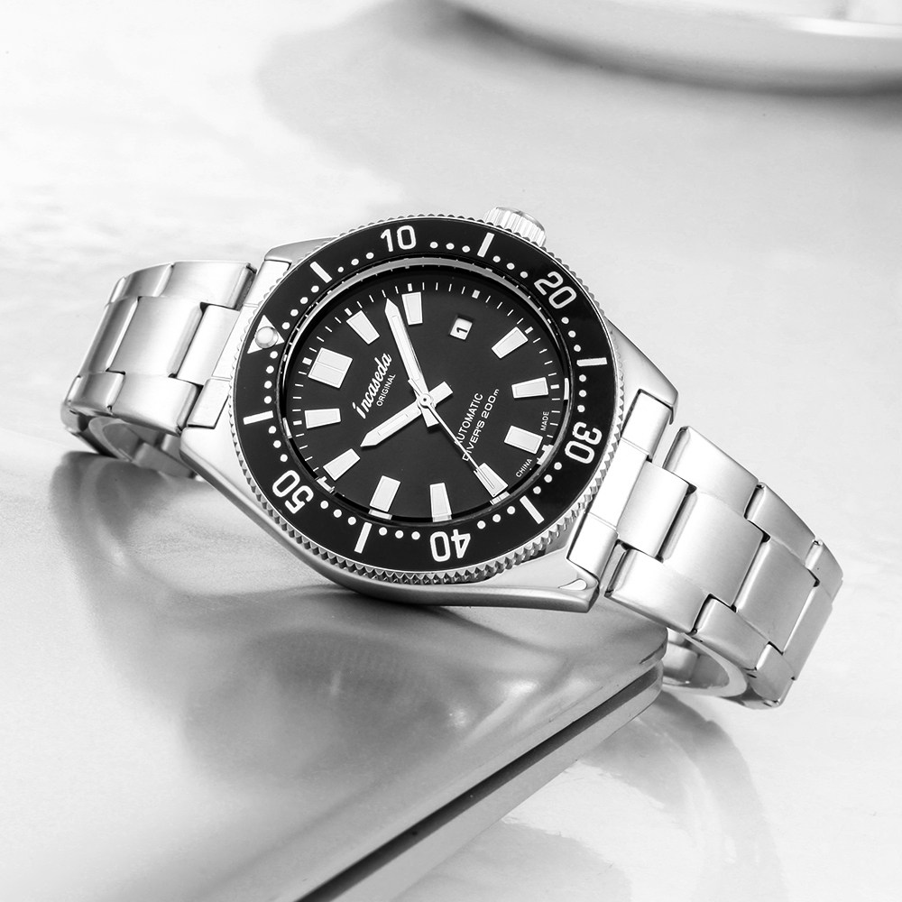 New Quartz Watch Fashion Sports Luxury Brand with Calendar, Business Band, Stainless Steel Quartz Watch_voghion.com