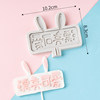 Silicone model rabbit ears-beautiful and cute