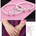 S925 sterling bạc vòng đeo tay phim hoạt hình hello kitty Hello Kitty vòng đeo tay robot mèo nam và nữ người lớn vòng tay bạc nam Vòng đeo tay Cuff