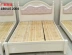 Hạ Môn sơn giường gỗ rắn giường khách sạn giường đôi hiện đại tối giản rắn giường gỗ cho thuê giường nệm - Giường