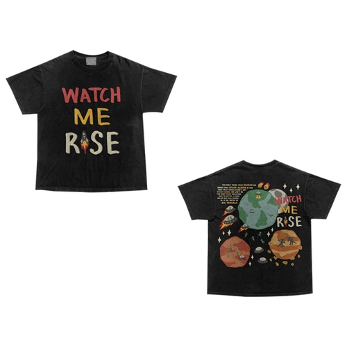 Вымыть и сделать старый ретро -европейский и американский цвет, ведущий писем, печатает с короткой грейпфрутом мужчины и женщины BF Wind Негабаритная пара High Street T 侐