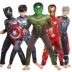 Trang phục Ngày Trẻ Em cho bé trai anh hùng biểu diễn Avengers cosplay Người Nhện mặc quần áo Đồ siêu anh hùng