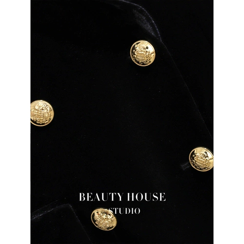 Элитный бархатный костюм, весеннее платье, черная юбка, подходит для подростков