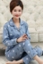 Bộ đồ ngủ mùa thu của phụ nữ cotton dài tay trung niên mùa xuân và bộ đồ hai mảnh mùa thu cộng với phân bón XL béo MM200 kg mẹ chồng l - Pyjama thời trang nam Pyjama