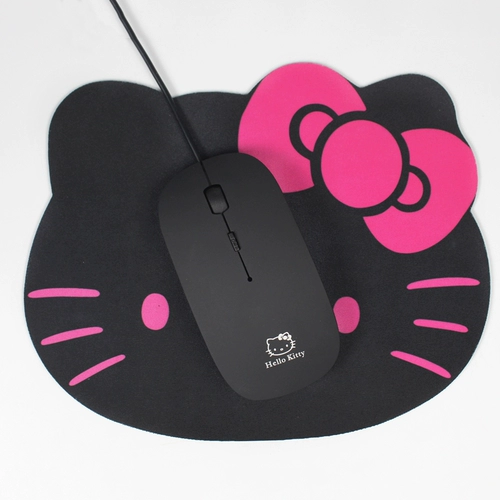 Hello Kitty, ноутбук, ультратонкая мышка