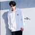 [Spot] Trunk 16 mùa thu và mùa đông thêu Murakami Takashi hoa hoodie đôi áo len trùm đầu nam và nữ áo len cổ cao Cặp đôi áo len