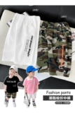 Камуфляжные штаны для мальчиков, детская летняя одежда, в западном стиле