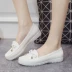 Mưa khởi động của phụ nữ thấp-top giày thường nông miệng nước khởi động ống ngắn non-slip Hàn Quốc mùa xuân và mùa thu giày nước dành cho người lớn mưa khởi động cao su hoang dã giày bọc giày đi mưa cao su Rainshoes