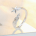 Số 1 Sentinel Vòng cổ hoa quân đội Nữ 925 Trang sức bạc Sterling Tình yêu quân sự Tanabata Món quà thời trang cá tính đơn giản - Nhẫn mẫu nhẫn nam đẹp Nhẫn