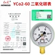 Máy đo áp suất van giải nén Hongqi hiệu chuẩn oxy hydro argon axetylen Viện đo lường carbon dioxide với báo cáo xác minh Y60