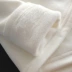 Đồ lót nữ màu trắng nhiệt cộng với nhung dày cotton mùa đông nửa cao cổ sửa chữa áo sơ mi dài tay đơn giản