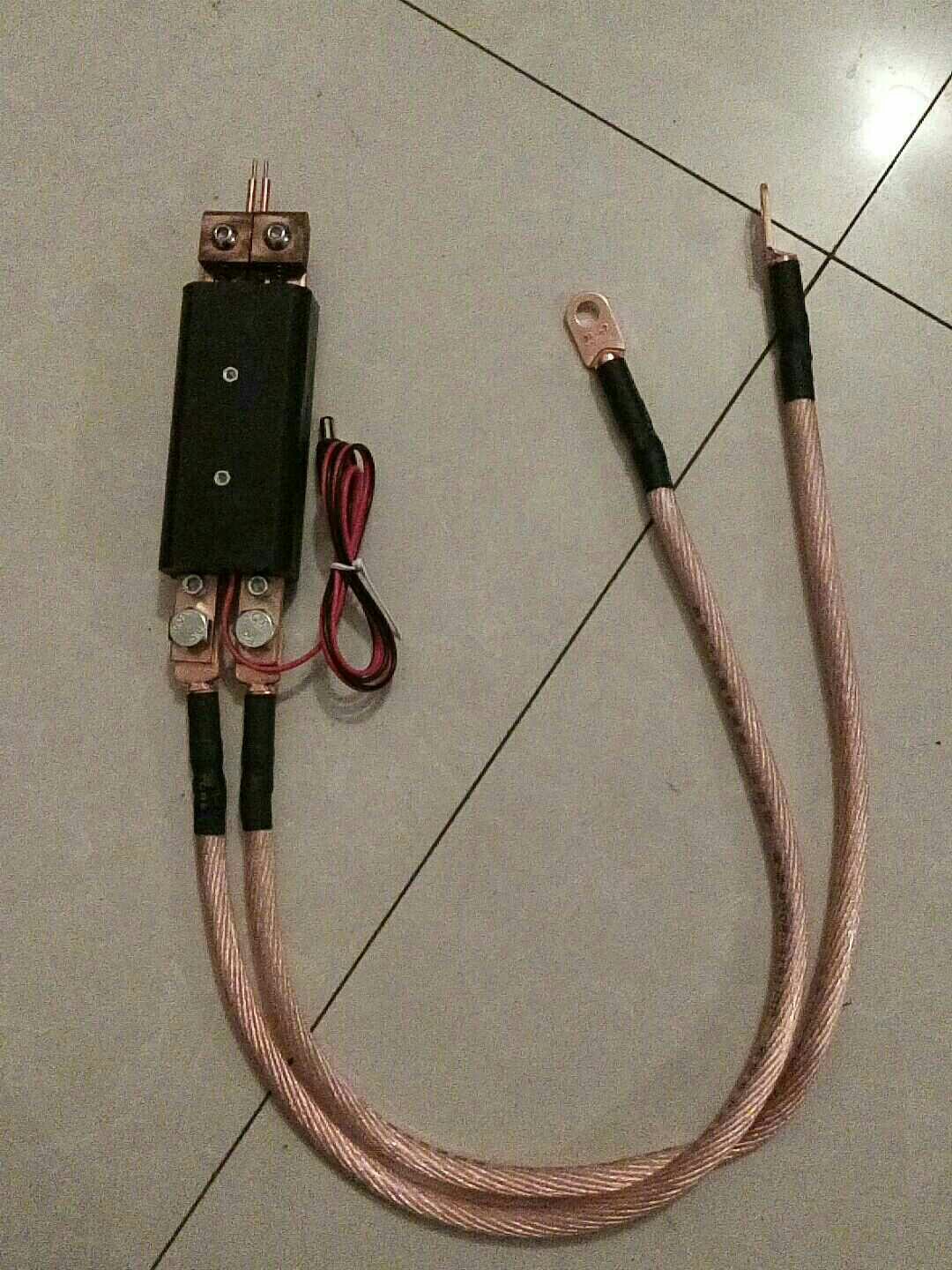 Integrated Handle + 25 Square Copper Nose Connecting Linemash welder one pen mash welder automatic trigger Welding pen mash welder hold one pen 18650