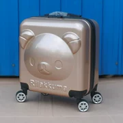 Phim hoạt hình xe đẩy trẻ em 18 inch gấu vali