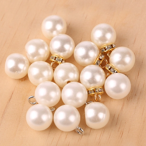 Круглая пуговица маленькая пуговица красная черная белая легкая жемчужная пряжка для рубашки для рубашки для одежды пряжка