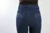 Trung niên và bà mẹ già quần jean eo cao mùa thu và mùa đông mới quần jean cỡ lớn cho nữ quần jeans ống rộng Quần jean