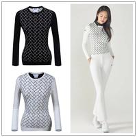 Mùa xuân 2019 mới Hàn Quốc mua áo len golf nữ tay dài Descen * - Áo len thể thao / dòng may ao len nam