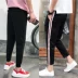 Mùa xuân và mùa hè mới quần âu nam chín quần Hàn Quốc phiên bản của Slim sinh viên thể thao quần chân thanh niên quần triều