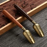 Jiutang Ebony Mopper Tea Spoon Tea Spoon Spoon Tea Shovel Tea, Tea Leaf Spoon, кунг -фу чайный набор, шесть джентльменских чайных аксессуаров