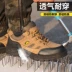 Giày bảo hộ cao cấp đầu thép siêu cứng sử dụng trong công trường nhà xưởng giày bảo hộ nam siêu nhẹ