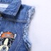 Trẻ em denim vest cậu bé mùa xuân và mùa thu mỏng nam bé 1-2-3 tuổi 4 thủy triều 2018 áo mùa xuân vest bên ngoài mặc áo gile cho bé trai sơ sinh Áo ghi lê