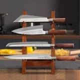 Zhengchuan сделал многослойную стойку для ножей японской деревянной продукты Sasarbille Blade, используя деревянную полку ножа, чтобы установить полку