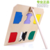 Câu đố 1-2-3 tuổi Montessori giáo dục sớm giáo dục trẻ em trợ giúp trí tuệ trẻ em mở khóa đồ chơi bằng gỗ - Đồ chơi giáo dục sớm / robot đồ chơi robot Đồ chơi giáo dục sớm / robot