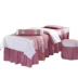 pháp trị liệu massage Beauty bedspread bedspread Hàn Quốc gia đình bốn gia đình châu Âu bốn có thể in logo dầu gội bedspread in - Trang bị tấm ga spa Trang bị tấm
