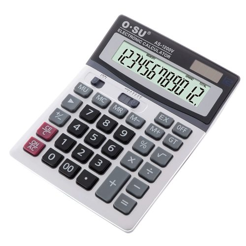 Олимпийский калькулятор AS-1200V Офис бизнес-бизнес Электронный компьютерный банкинг Специальный финансовый учет компьютерная машина