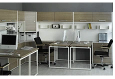 Phòng học nội thất mèo vua IKEA phong cách tủ bếp gỗ nội thất mảnh bàn máy tính bàn máy tính bàn BSF1013