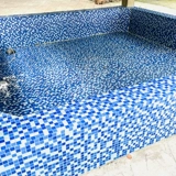 Бассейн, стеклянная мозаика, нескользящая головоломка, делается под заказ