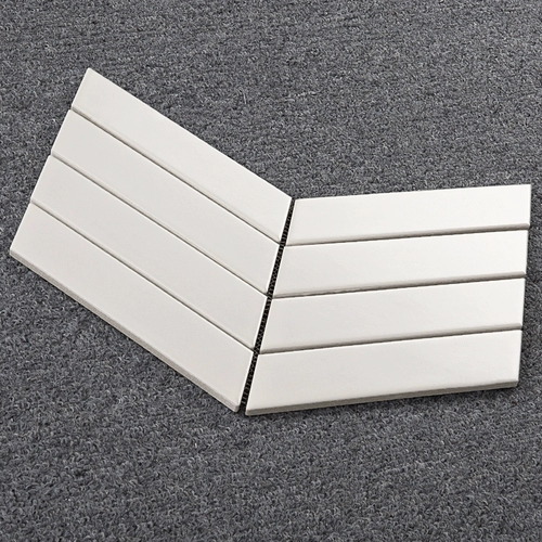 Простая северная мозаичная фарфоровая плитка балкон балкона ванная комната ванная комната для ванной комнаты длинная рыба