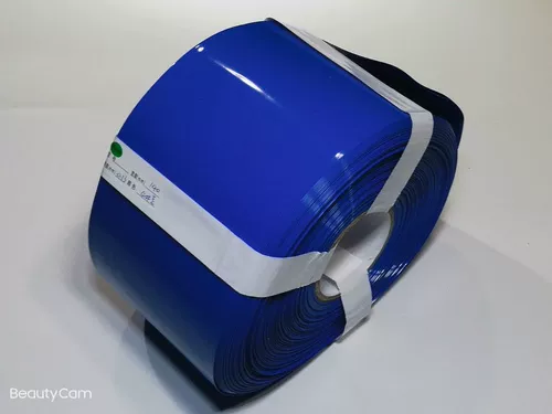 Синяя термоусадочная трубка из ПВХ, литиевые батарейки, защитная упаковка, батарея, 105мм