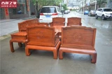 Диван из Мьянмы, комплект из розового дерева, красная мебель