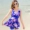 Thiết bị thời trang áo bơi bể bơi hoa nữ chia đôi phù hợp với XL micro béo hai quý cô mùa hè 	bộ áo tắm 2 mảnh