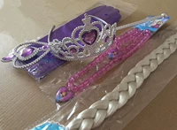 Волшебная палочка для принцессы, парик, ожерелье и браслет, перчатки, маска, игрушка
