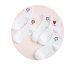 Bốn mùa vớ cotton của phụ nữ hoang dã dễ thương ống vớ thể thao Hàn Quốc phiên bản của dễ thương cao đẳng gió vớ ngắn cotton khử mùi tất bông xù người lớn Vớ bông