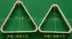 Billiards snooker phong cách Mỹ dày [tripod khung bóng khung] billiard nguồn cung cấp phụ kiện tripod tam giác khung Bi-a