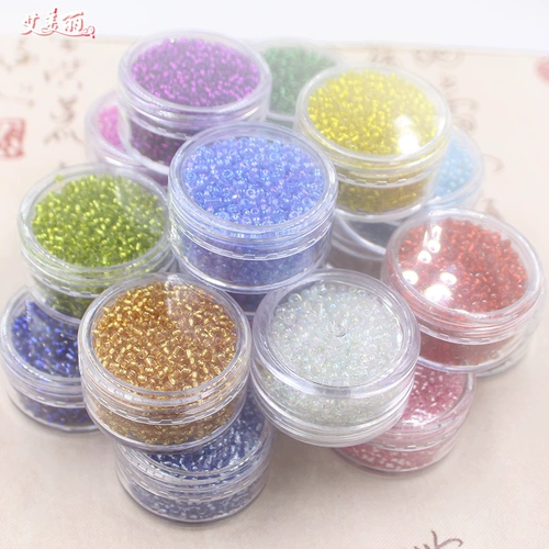 Стеклянные кремовые бусины, трубка, браслет ручной работы, ожерелье с аксессуарами с бусинами, «сделай сам»