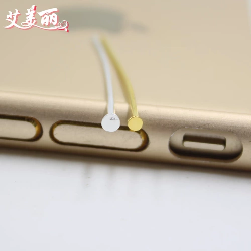 Аксессуар для волос ручной работы, аксессуары, иголка, браслет из бисера, металлические бусины, DIY