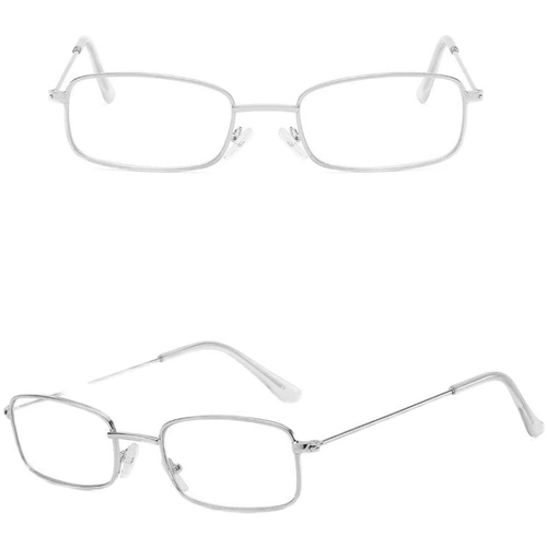 Прямоугольные сверхлегкие металлические ретро очки