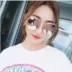 Phiên bản Hàn Quốc của kính râm đa giác chống tia cực tím nữ màu đỏ 2018 mới gương thời trang tròn mặt kính râm đường phố