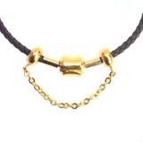 Стальная проволка, безопасный браслет с одной бусиной, фиксаторы в комплекте