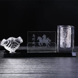 Crystal Pen Holder Business Office Desktop Business Swing Company Comtuin Anniversary Day Day Dift Diftize