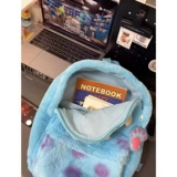 Мультяшная трехмерная забавная клубника, вместительный и большой милый плюшевый ранец, рюкзак