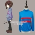 Dưới huyền thoại undertale cosplay trang phục frisk chara cos áo khoác áo khoác