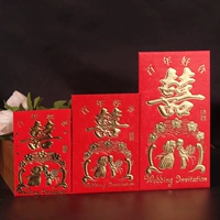 Свадебные продукты горячие красные конверты -это креативные персонажи Hi Red Envelope Mini -Size Red Bag Бесплатная доставка