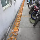 Спираль, велосипед, парковочная стойка