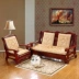 Dày sang trọng rắn gỗ đệm gỗ màu đỏ sofa đệm mùa xuân và mùa thu liên bang băng ghế dự bị pad đơn đôi ba chỗ ngồi đệm để giữ ấm nệm lót ghế gỗ giá rẻ Ghế đệm / đệm Sofa